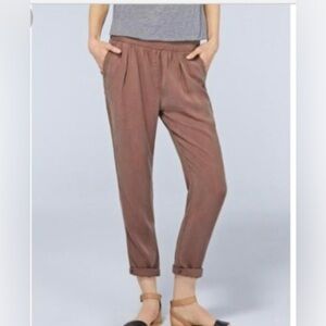 Aritzia Wilfred Casbah Olive Green Lyocell Pant US 4